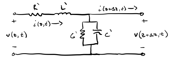 Two port lumped element model